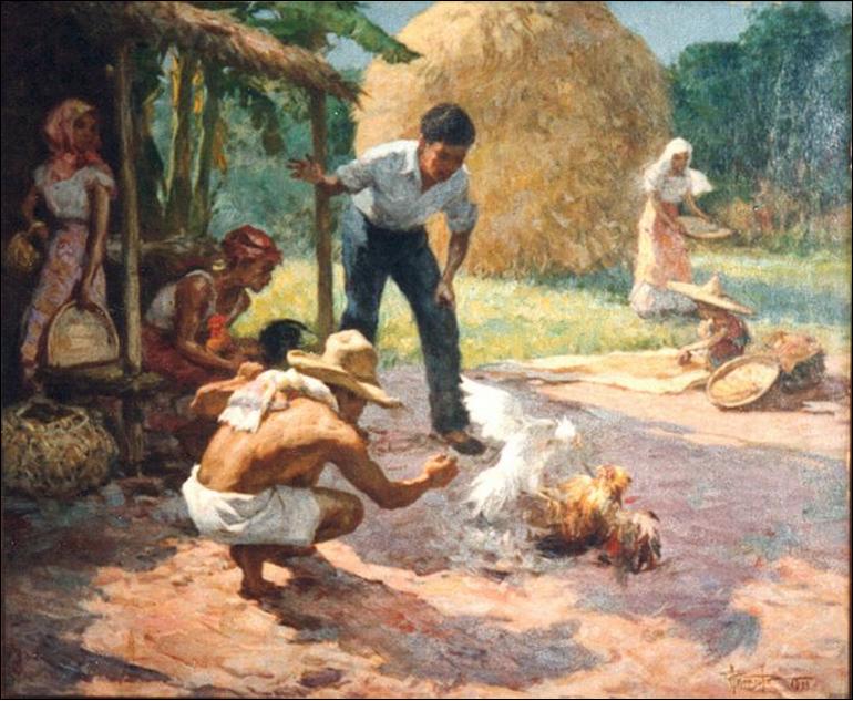 770x633 Go Philippines Fernando C. Amorsolo, The Grand Old Man - Painting Philippines