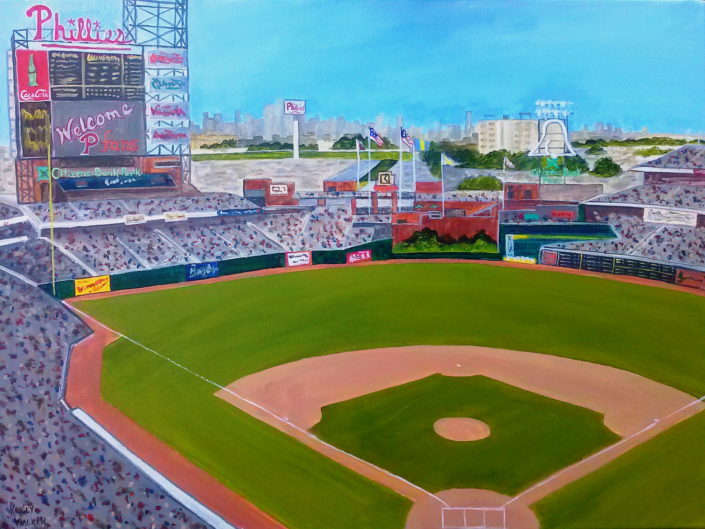 2245x1683 Philadelphia Phillies A Place For Learning - Painting Phillies