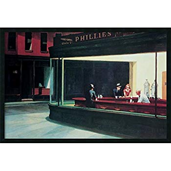 350x350 Edward Hopper's Famous Amp Iconic Painting Nighthawks - Painting Phillies