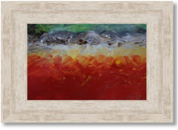 600x439 How To Frame Your Own Paintings Arttutor - Painting Photo Frame