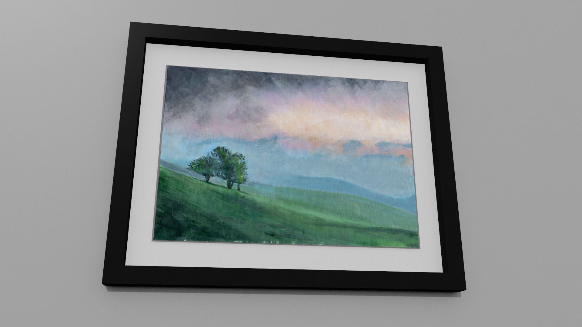 1920x1080 Picture Frames And Paintings 3d Asset Cgtrader - Painting Picture Frames