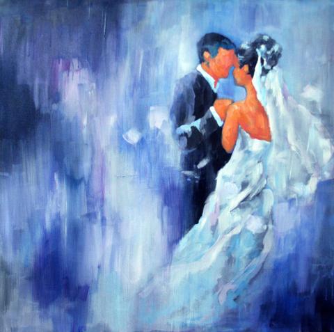 480x477 Dance Of Love Painting - Painting Pictures Of Love