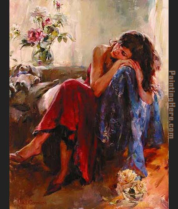 567x667 Garmash Dreaming Of Love Painting Anysize 50% Off - Painting Pictures Of Love