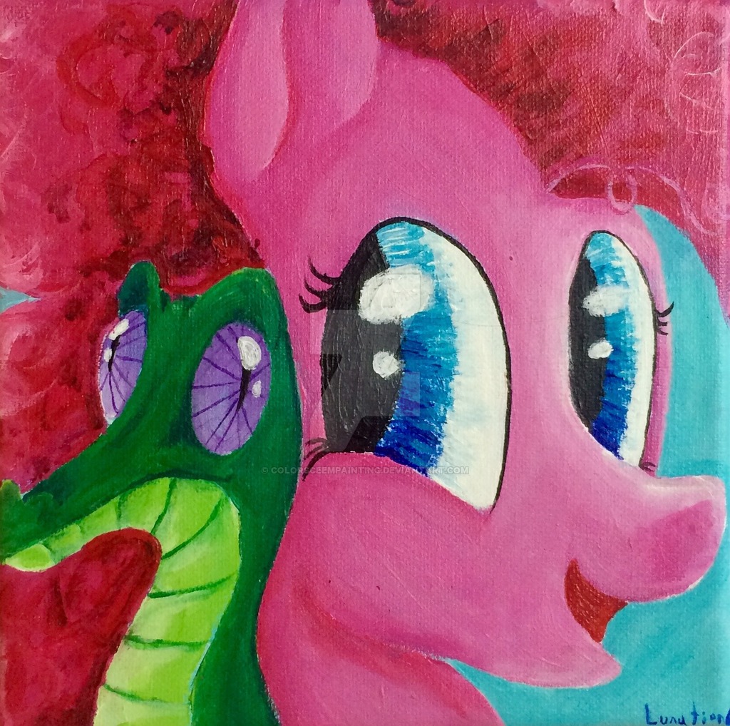 1024x1018 1673019 - Painting Pinkie Pie