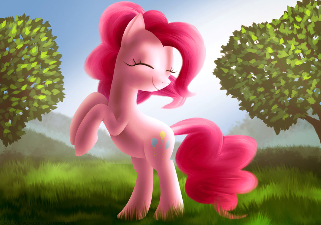 1067x749 Pinkie Pie By Daedric Pony - Painting Pinkie Pie