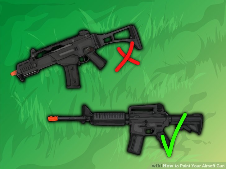 728x546 How To Paint Your Airsoft Gun 13 Steps (With Pictures) - Painting Pistol