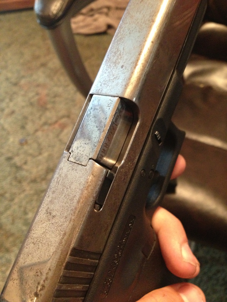768x1024 I Need Advice On Painting This Pistol Of Mine With Rust Damage. Guns - Painting Pistol