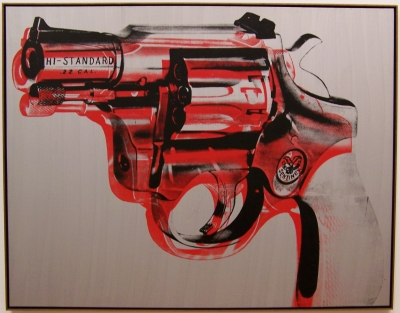 400x313 Andys Pistol For Blog Glasstire - Painting Pistol