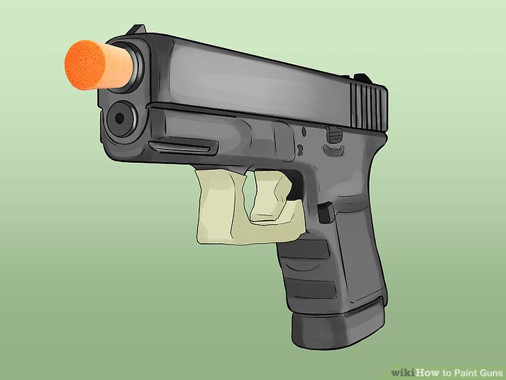 728x546 How To Paint Guns 10 Steps (With Pictures) - Painting Pistol