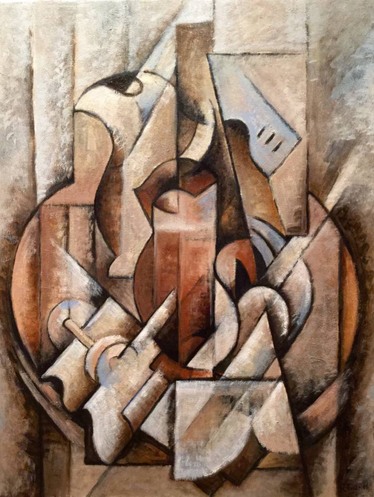 770x1023 Saatchi Art Two Pitchers On Table (Dues Gerres Sobre Taula - Painting Pitchers