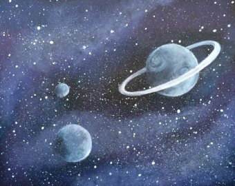 340x270 Planets Painting Etsy - Painting Planets