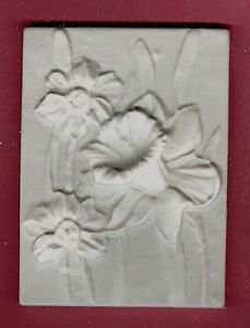 229x300 Flower Tile - Painting Plaster Of Paris