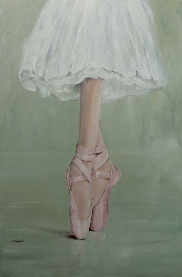 Painting Pointe Shoes at PaintingValley.com | Explore collection of