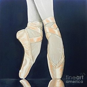 Painting Pointe Shoes at PaintingValley.com | Explore collection of