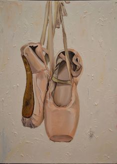 Painting Pointe Shoes at PaintingValley.com | Explore collection of