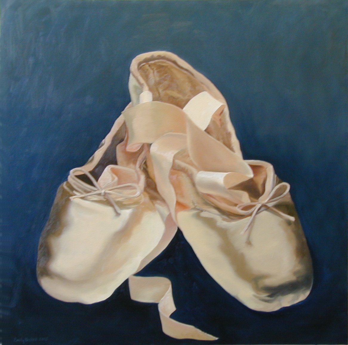 1166x1158 Pointe Shoes - Painting Pointe Shoes