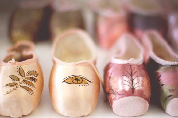 Painting Pointe Shoes at PaintingValley.com | Explore collection of