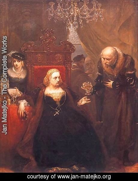 460x600 Jan Matejko - Painting Poisoning