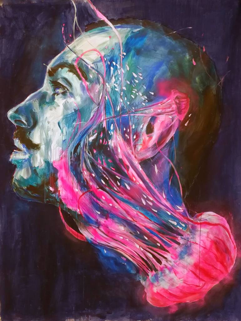 770x1027 Saatchi Art Deeply Poisoning Painting By Nice And The Fox - Painting Poisoning