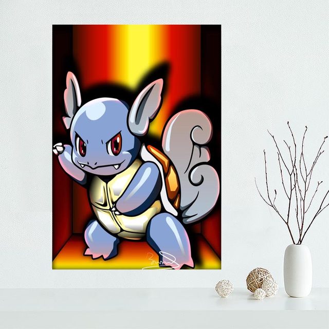 640x640 Online Shop Nice Custom Pokemon Xy Pikachu Canvas Poster Print - Painting Pokemon Online