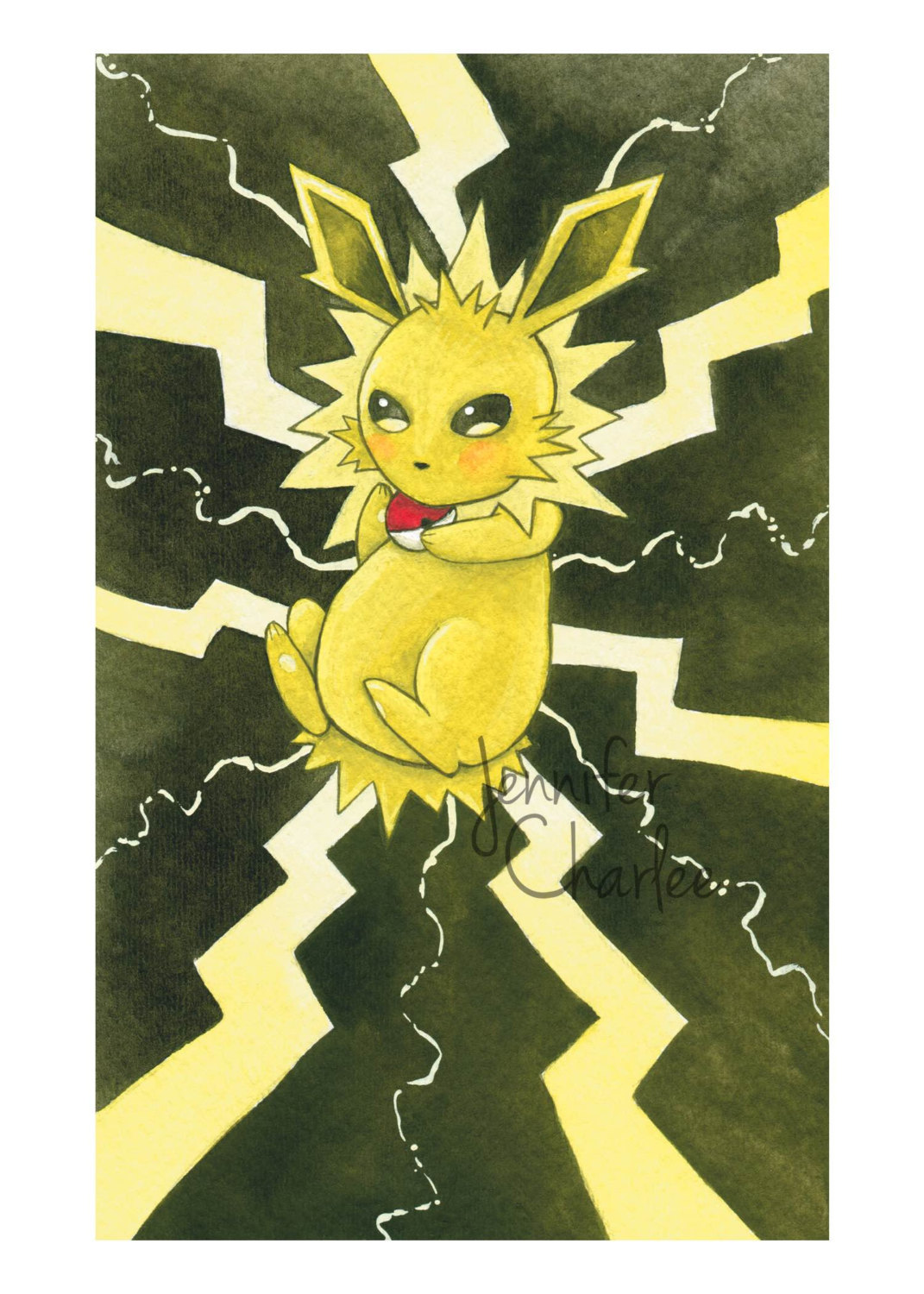 1071x1500 Print - Painting Pokemon Online
