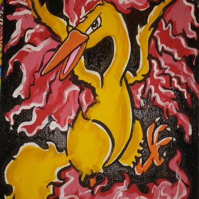 400x400 Pokemon Canvas Paintings Kitsune Designs Online Store Powered - Painting Pokemon Online