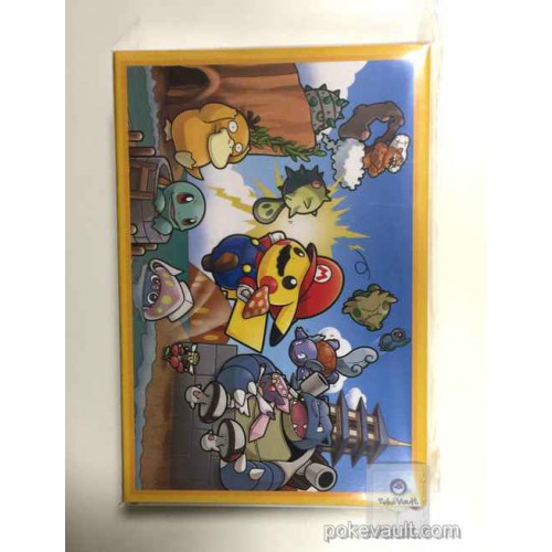 500x500 Pokemon Center Online 2016 Mario Pikachu Campaign Deck Of 52 - Painting Pokemon Online