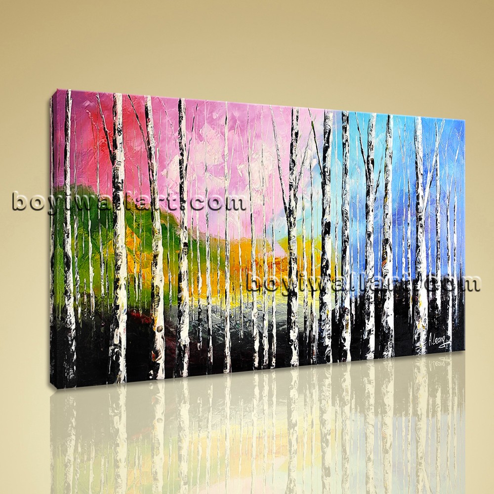 1000x1000 Large Framed Contemporary Abstract Floral Painting Prints - Painting Prints On Canvas