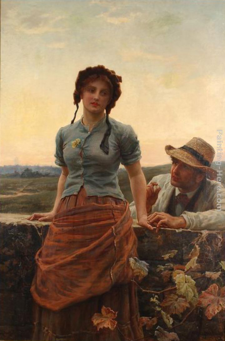 720x1092 Frederick Morgan The Proposal Painting Anysize 50% Off - Painting Proposal