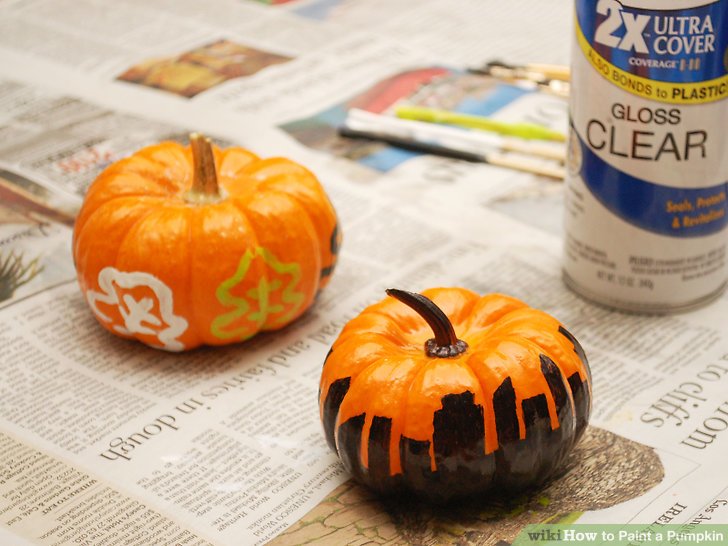 728x546 How To Paint A Pumpkin 10 Steps (With Pictures) - Painting Pumpkins