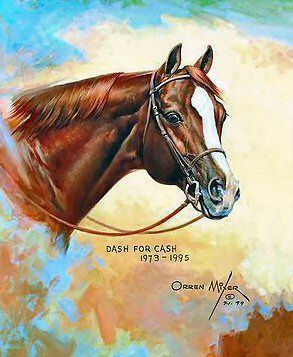 293x357 The Artist Orren Mixer~ Edmond, Oklahoma, Usa - Painting Quarter Horse