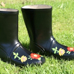 250x250 Painted Rain Boots Crafthubs - Painting Rain Boots