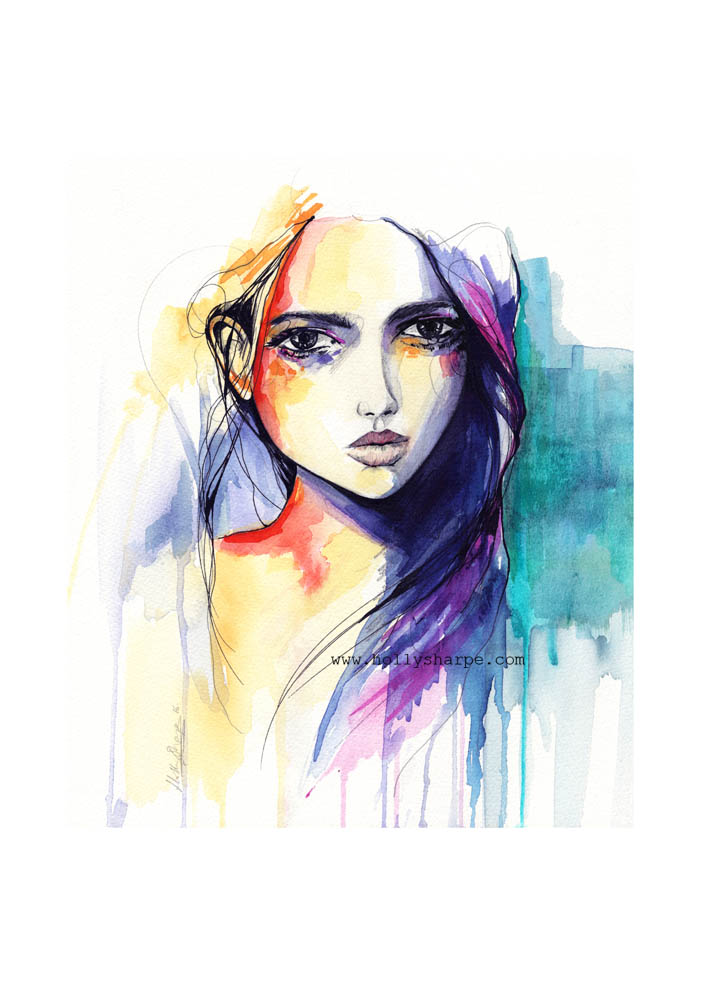 709x1002 Painting Rainbows Drawing. Design. Illustration - Painting Rainbows