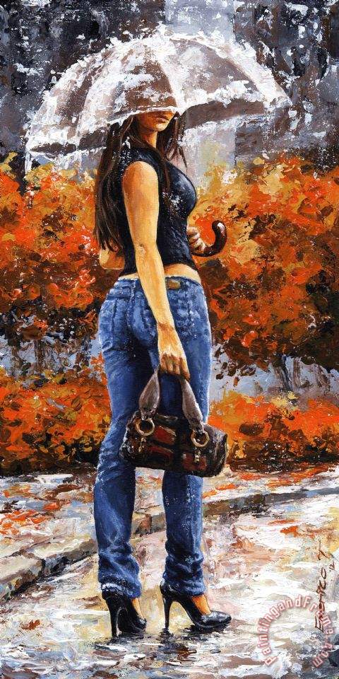 480x960 Emerico Toth Rainy Day - Painting Rainy Day
