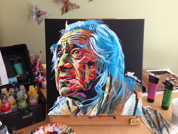 600x450 Fort Mcmurray Painter Uses Art To Raise Money For Recovery - Painting Recovery