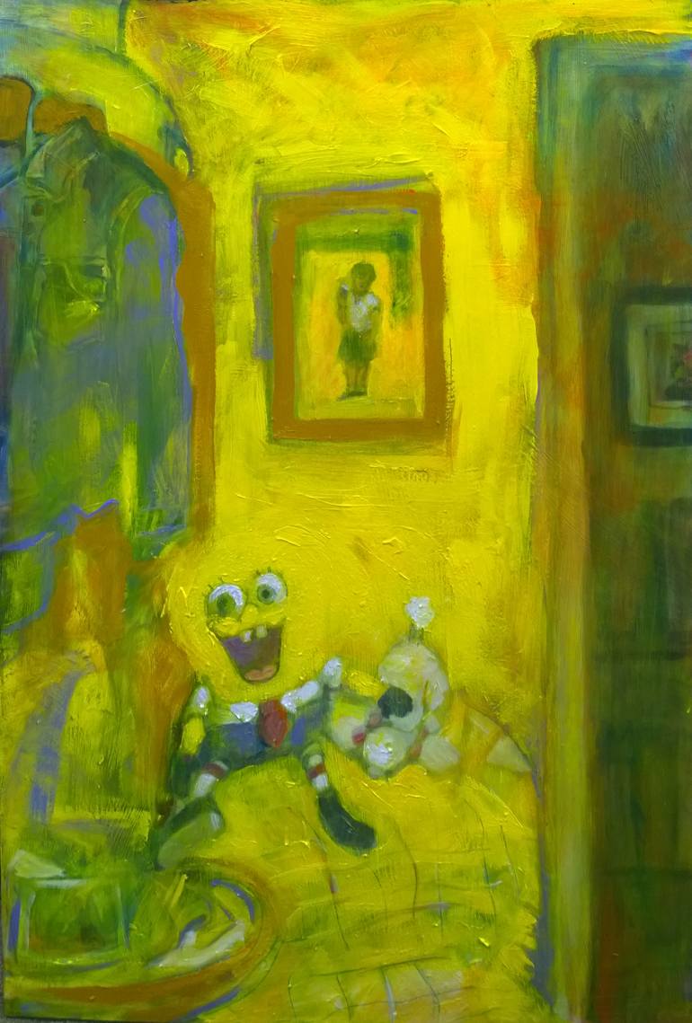 770x1139 Saatchi Art Recovery Room Painting By Rose Freeland - Painting Recovery