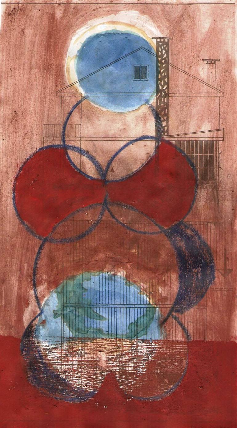 770x1385 Saatchi Art Recycling Is Rebreeding Painting By Fernando Barata - Painting Recycling