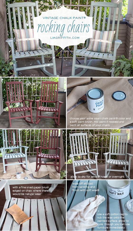 560x972 Diy Vintage Painted Rocking Chairs - Painting Rocking Chair