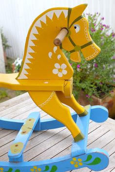 236x354 James (108) Blue Colour Paint Little Greene Amy's Bedroom - Painting Rocking Horse