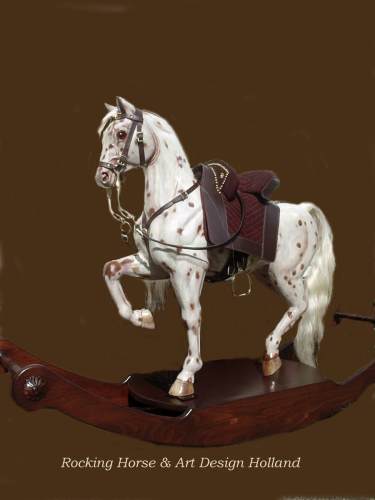 375x500 Remus Rocking Horse Amp Art Design Holland - Painting Rocking Horse