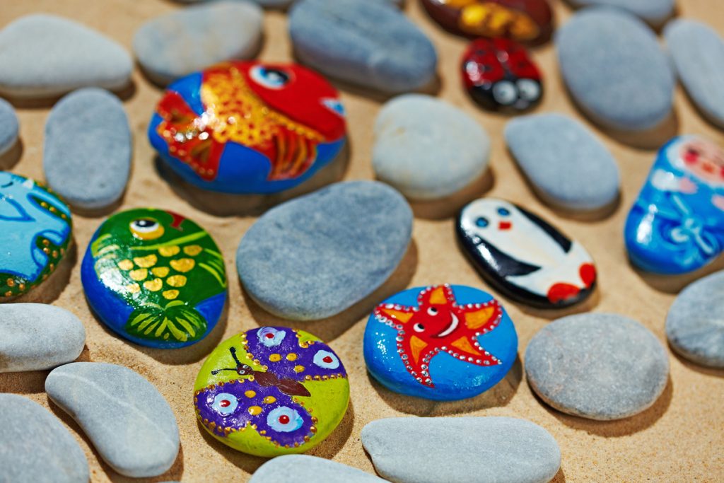 1024x683 Painted Rocks Atlanta Families Love This New Trend Atlanta - Painting Rocks