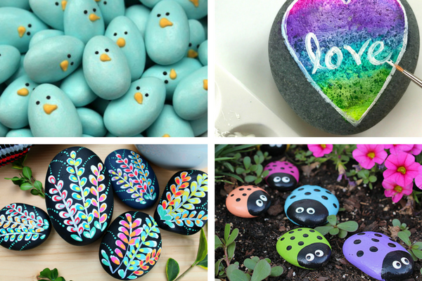 600x400 Easy Rock Painting Ideas For Beginners - Painting Rocks