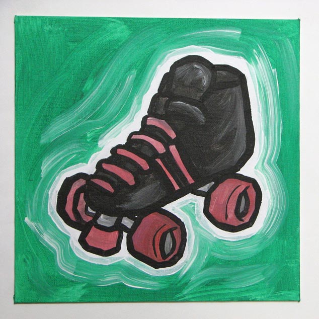 634x634 Ali's Art Adventures Roller Skate - Painting Roller Skates
