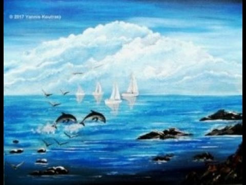 480x360 Sailboats - Painting Sailboats In Acrylic