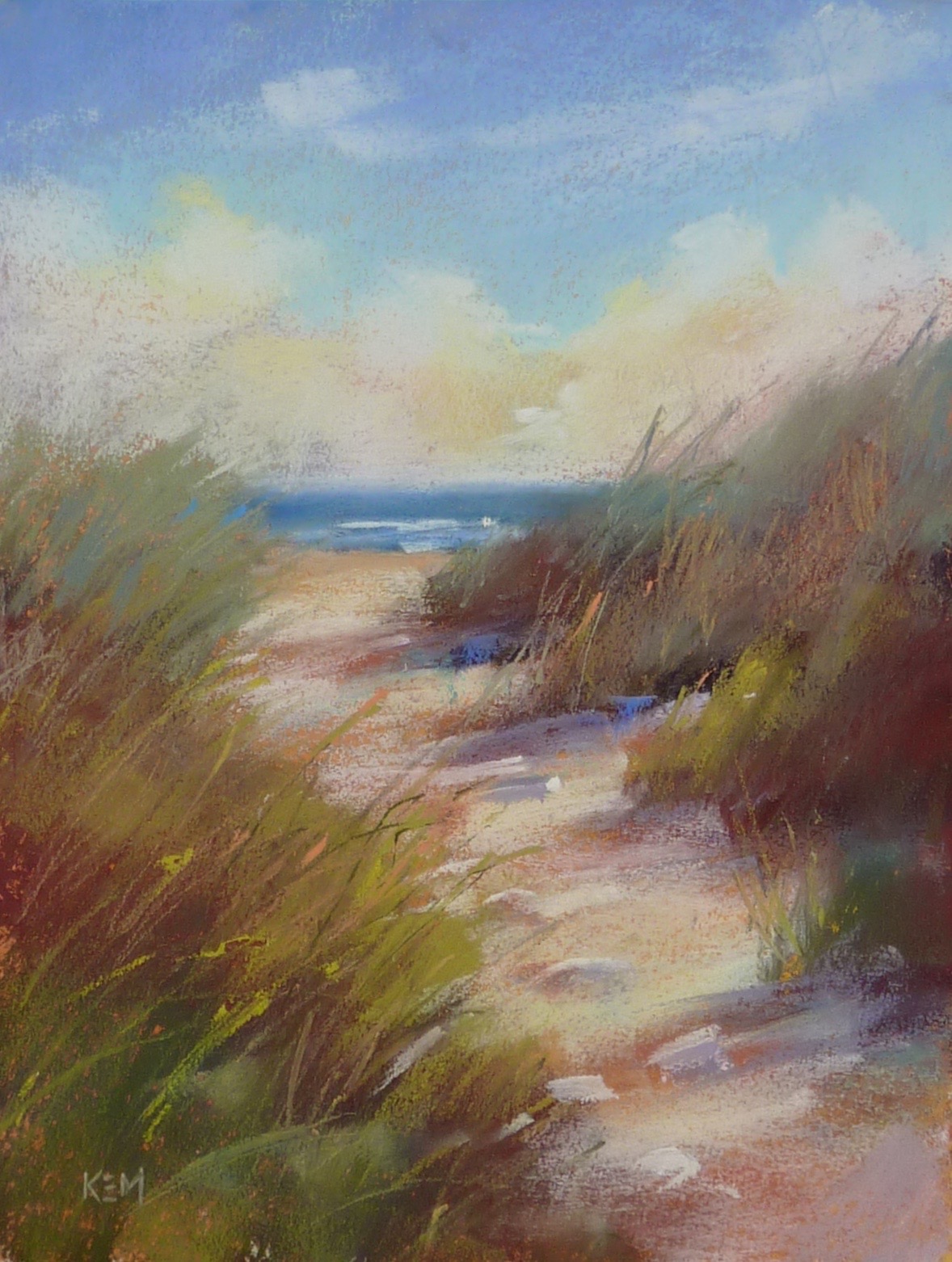 1178x1562 Painting My World Tips For Painting Sand In Pastel - Painting Sand