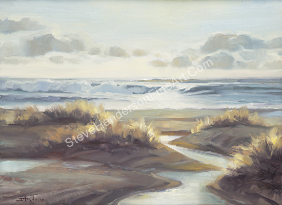 550x401 Steve Henderson - Painting Sand