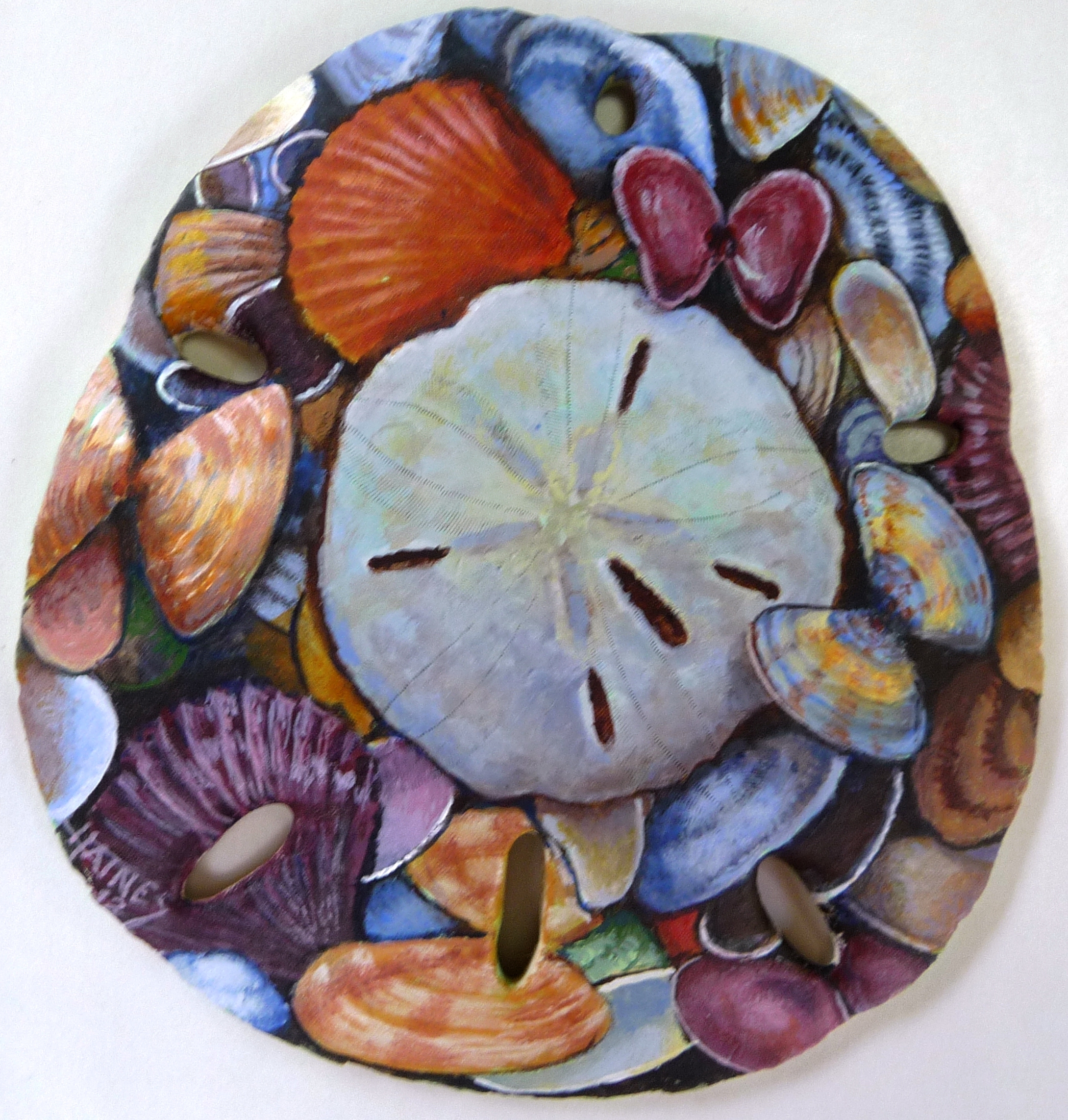 2093x2195 Sand Dollar Art - Painting Sand Dollars