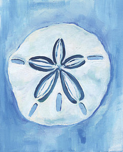 242x300 Sand Dollars Paintings - Painting Sand Dollars