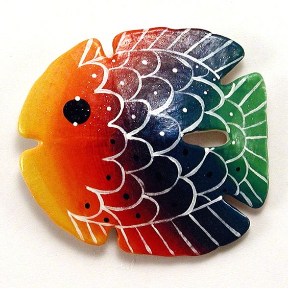 564x564 They Were Just Ordinary Sand Dollars Until She Transforms Them - Painting Sand Dollars