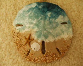 340x270 Painted Sand Dollar Etsy - Painting Sand Dollars